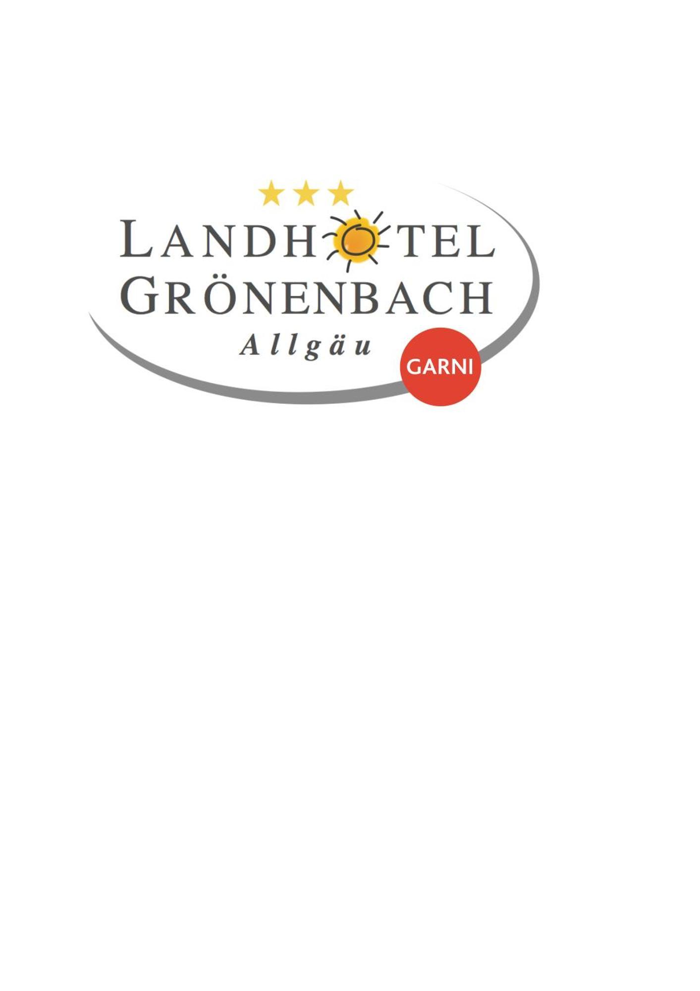 Landhotel Groenenbach Bad Grönenbach 외부 사진
